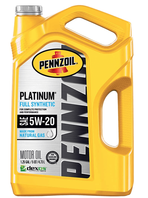 Save 17% on Pennzoil Platinum 5W-20 Full Synthetic Motor Oil