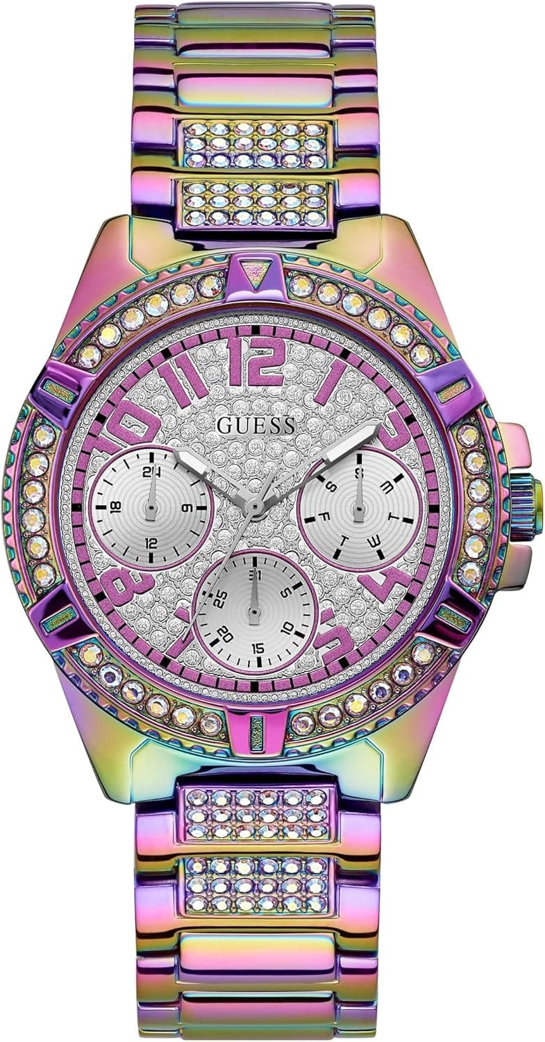 Stylish Guess Multifunction Crystal Bracelet Watch