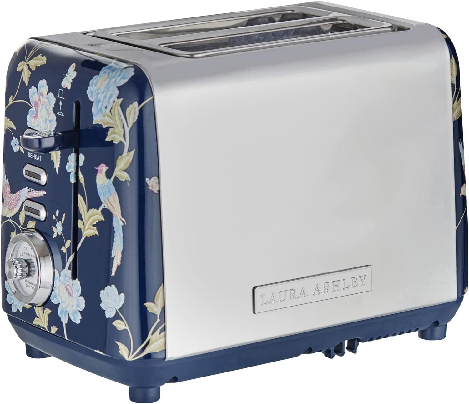 Stylish Navy Blue Toaster from Laura Ashley