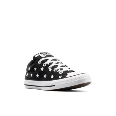 Converse Adult Street Ox Low Sneakers - Black Stars M 4/W 6