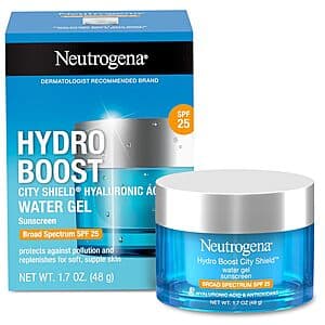 Neutrogena Hydro Boost City Shield Moisturizer w/ SPF 25 - $8 w/ Subscribe & Save