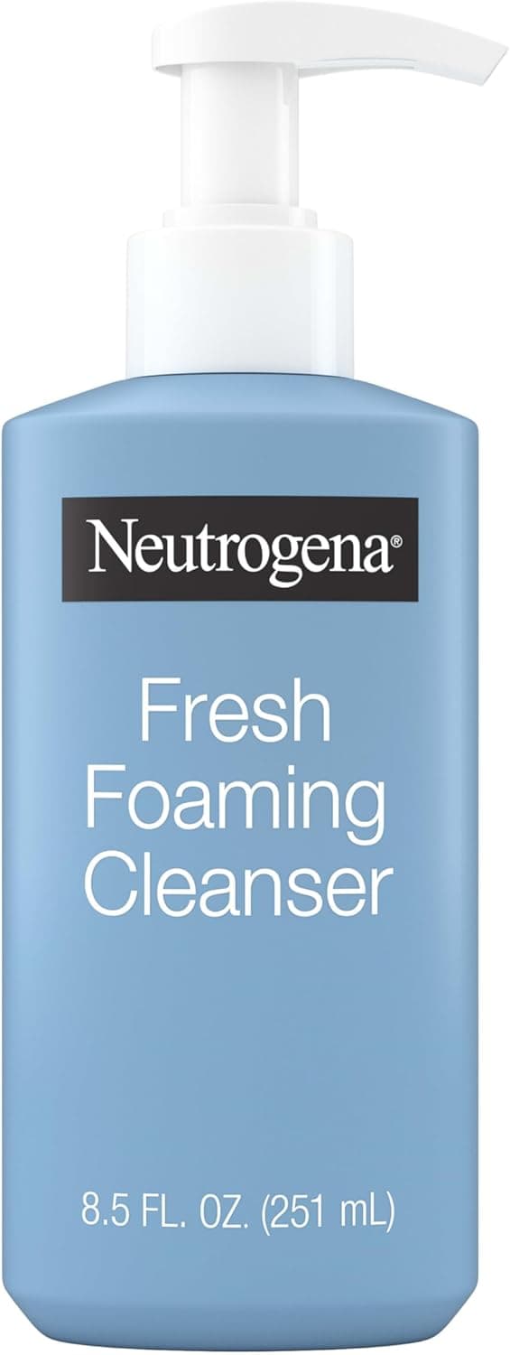 Neutrogena Fresh Foaming Facial Cleanser: Deep Clean and Makeup Removal