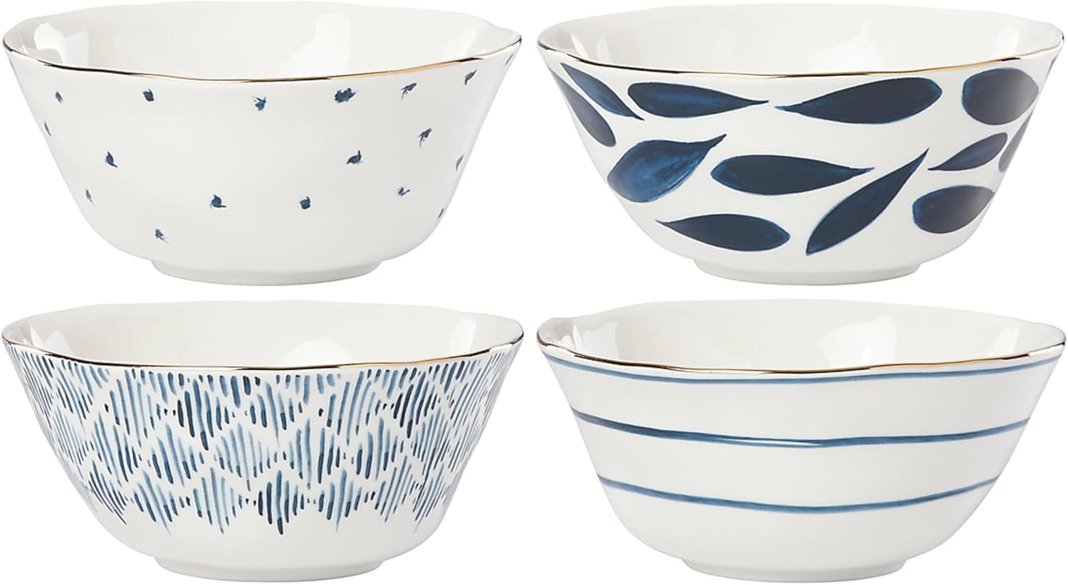 Lenox Blue Bay 4-Piece Bowls Set - 17% Off