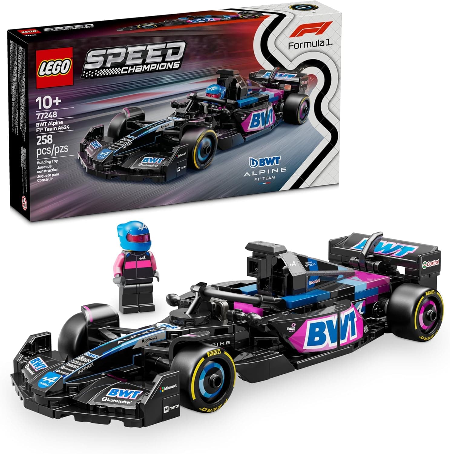 Build the Adrenaline-Fueled LEGO Speed Champions Alpine F1 Race Car