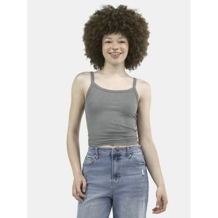 No Boundaries Ribbed Cami Top, Women's XXS-XXL