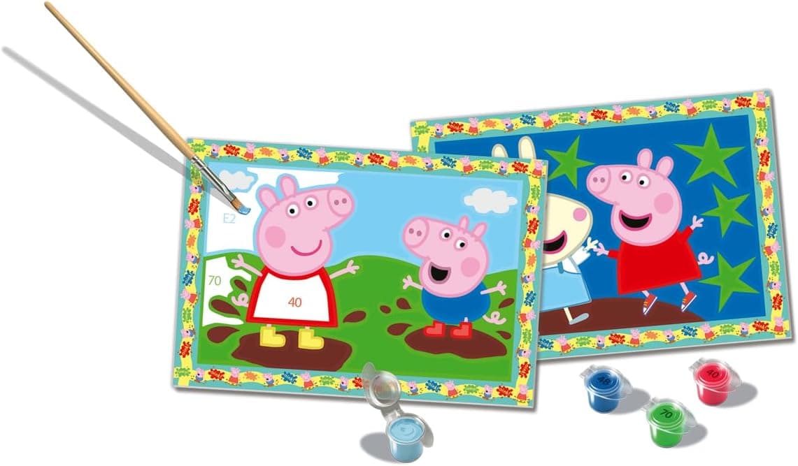 Unleash Your Child's Creativity with Peppa Pig Paint by Numbers