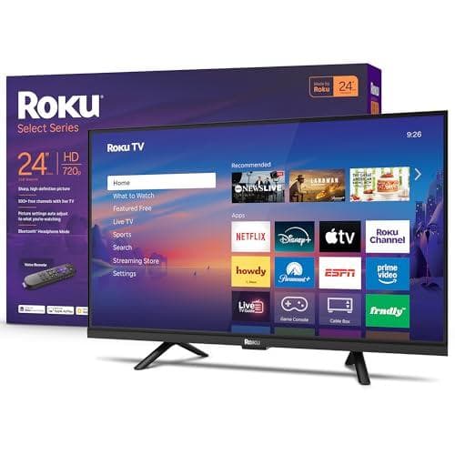Roku 24" 720p Smart TV: Affordable Home Entertainment