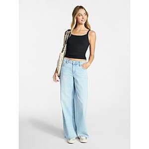 5-Pack No Boundaries Ribbed Cami Tops (Black & White) - $9