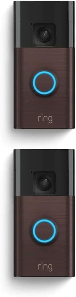 Protect Your Home with Ring Battery Doorbell 2-Pack