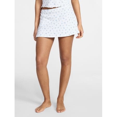 No Boundaries Cotton Stretch Drop Needle Skirt, Women's XS-XXXL