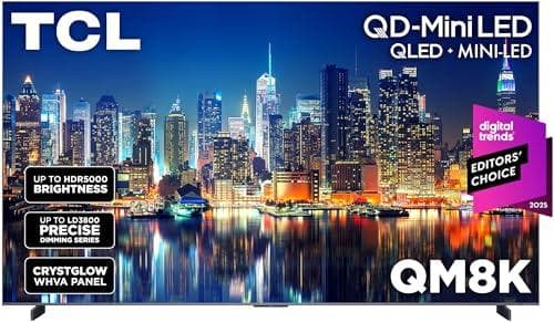 TCL 98" Class QM8K Series Mini LED QLED 4K HDR Smart TV Amazon