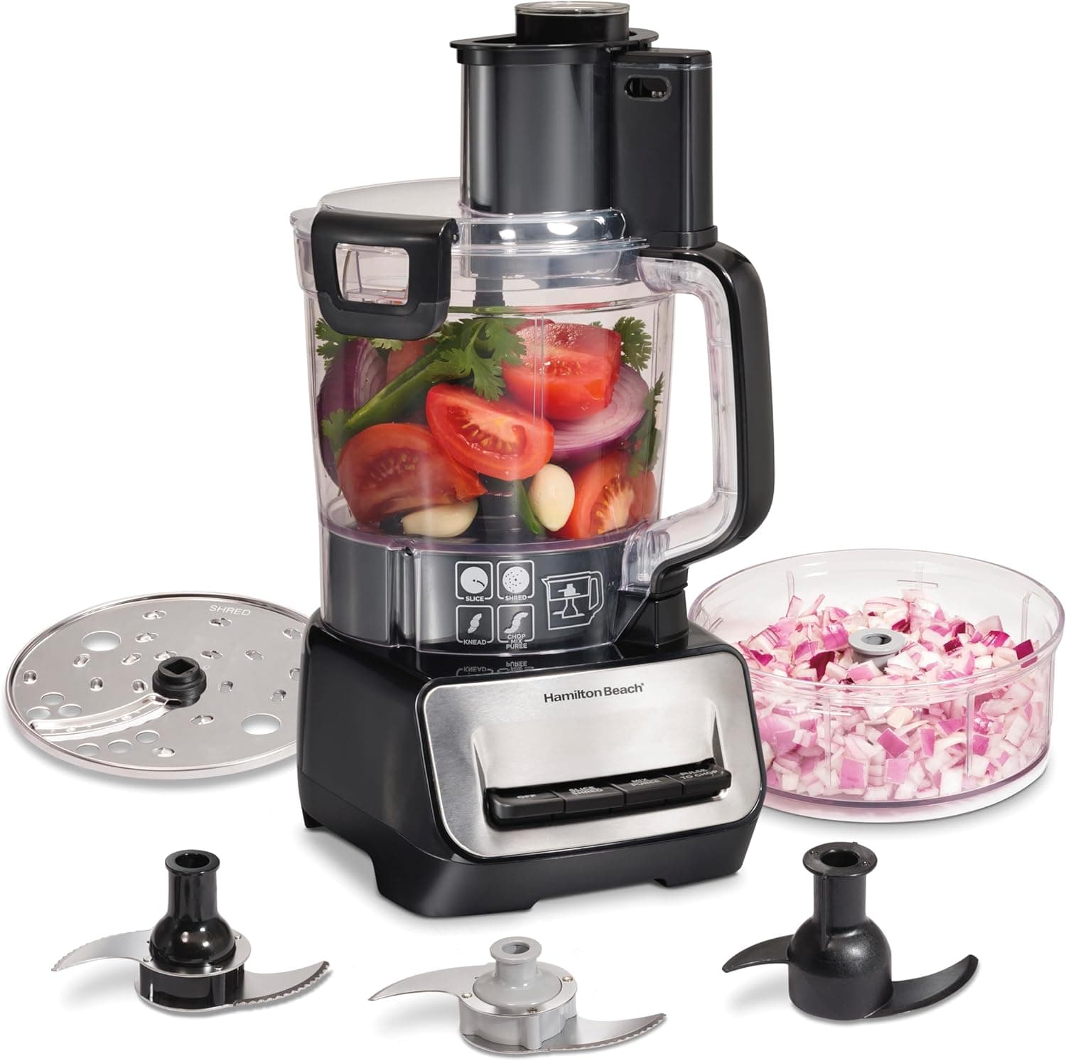 Chop and Blend with the Hamilton Beach Food Processor