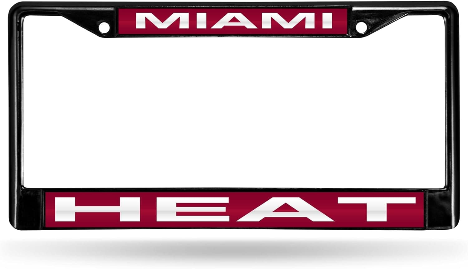 Stylish NBA License Plate Frame for Miami Heat Fans