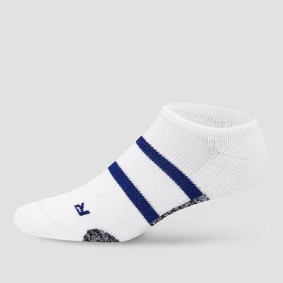 Hanes Premium Men's Compression No Show Socks 3pk - White 6-12: Arch Support, Moisture Wicking, Breathable Fabric