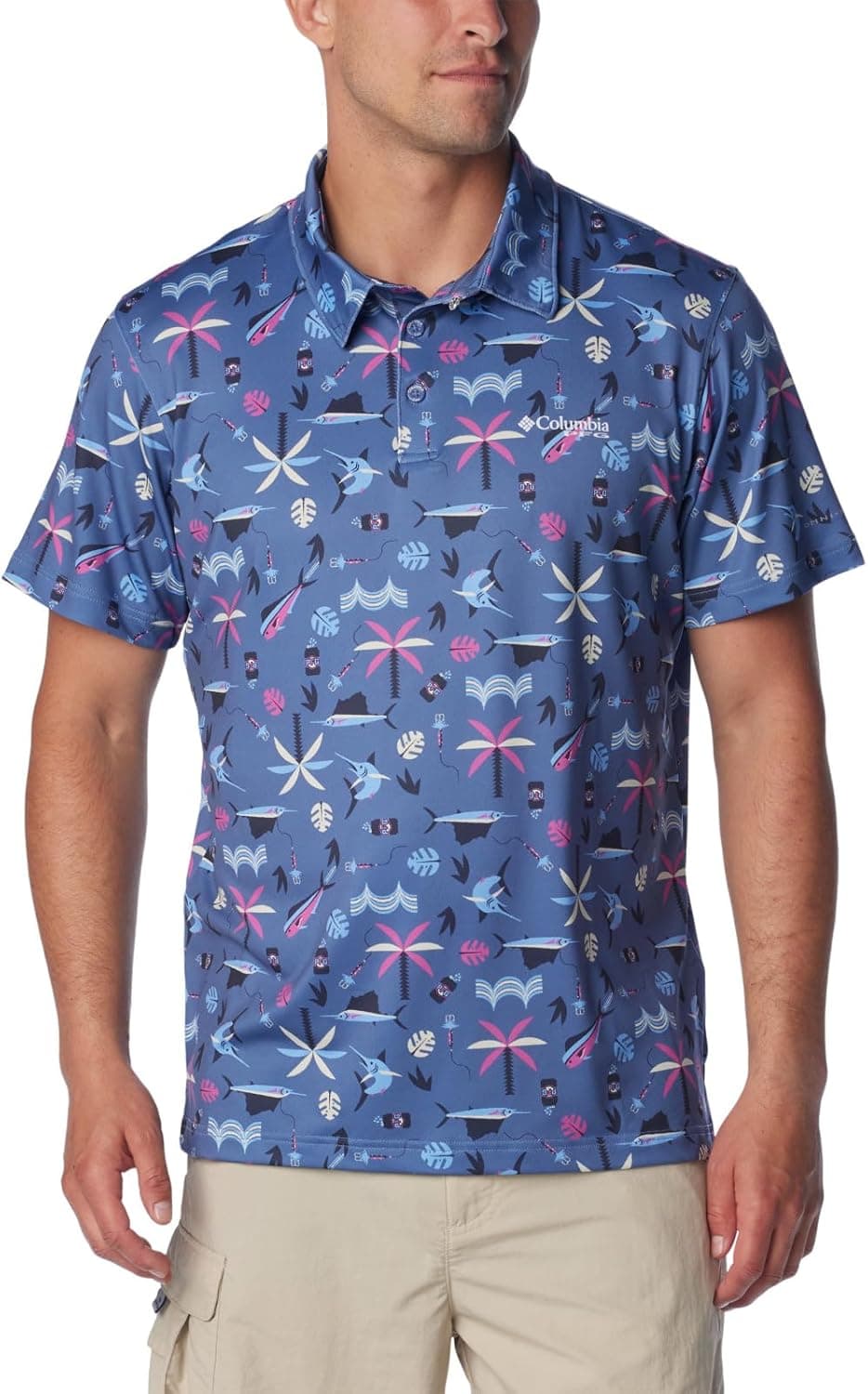 Stretch Polo Shirt by Columbia - 53% Off