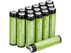 Amazon Basics AAA Rechargeable Batteries (16-Pack)