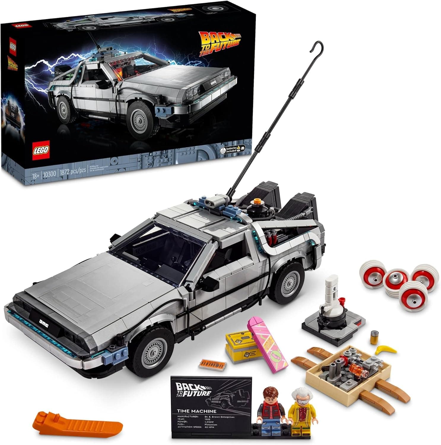 Build Your Own Time Machine with the LEGO Icons Back to The Future Set