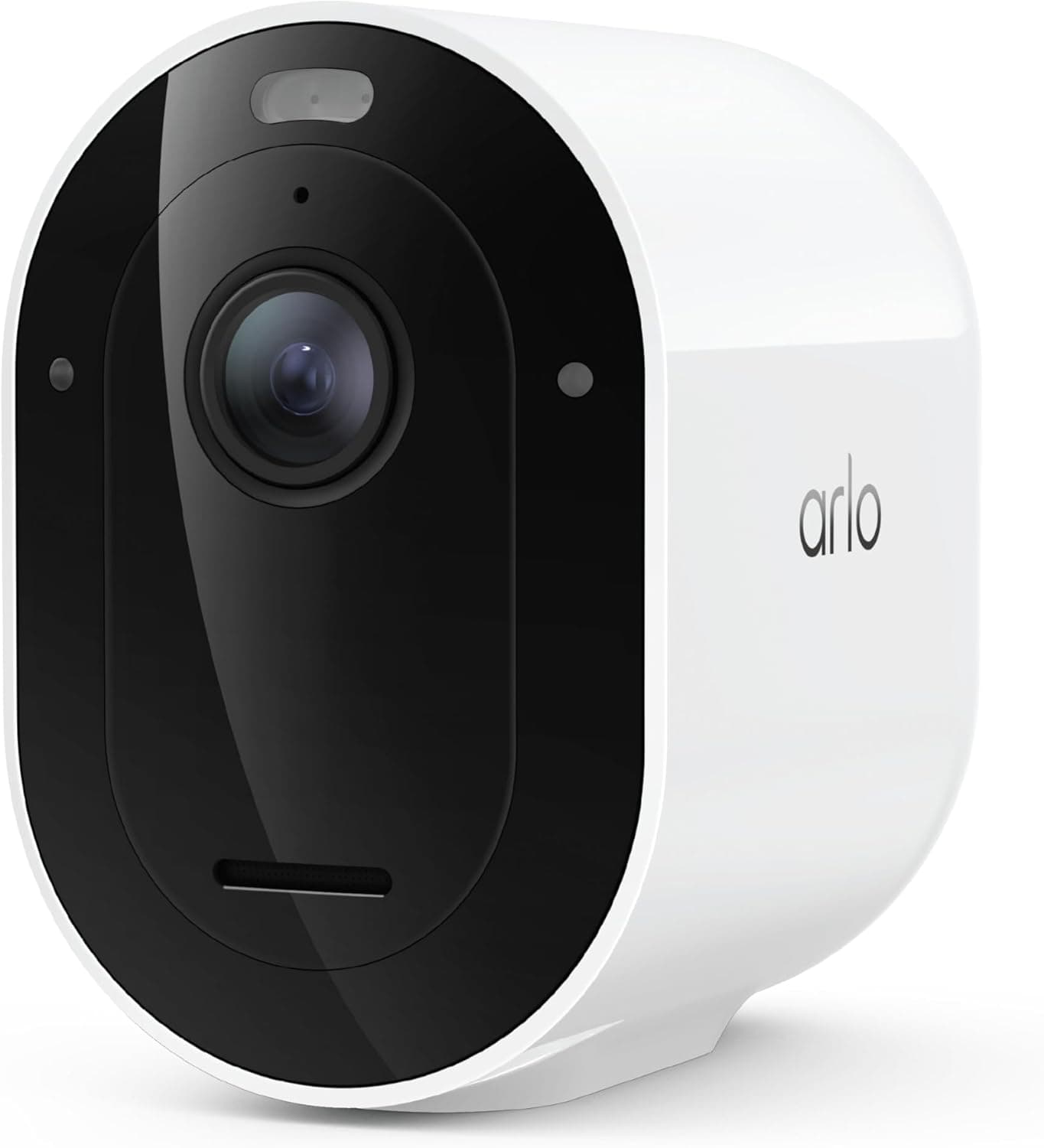 Arlo Pro Security Camera 2K HDR (6th Gen, 2025 Release) - Wireless Outdoor Camera, Rechargeable Removeable Battery, Event Captions, Emergency Response, 1-Month Trial of Secure Plan, 1 Cam, White