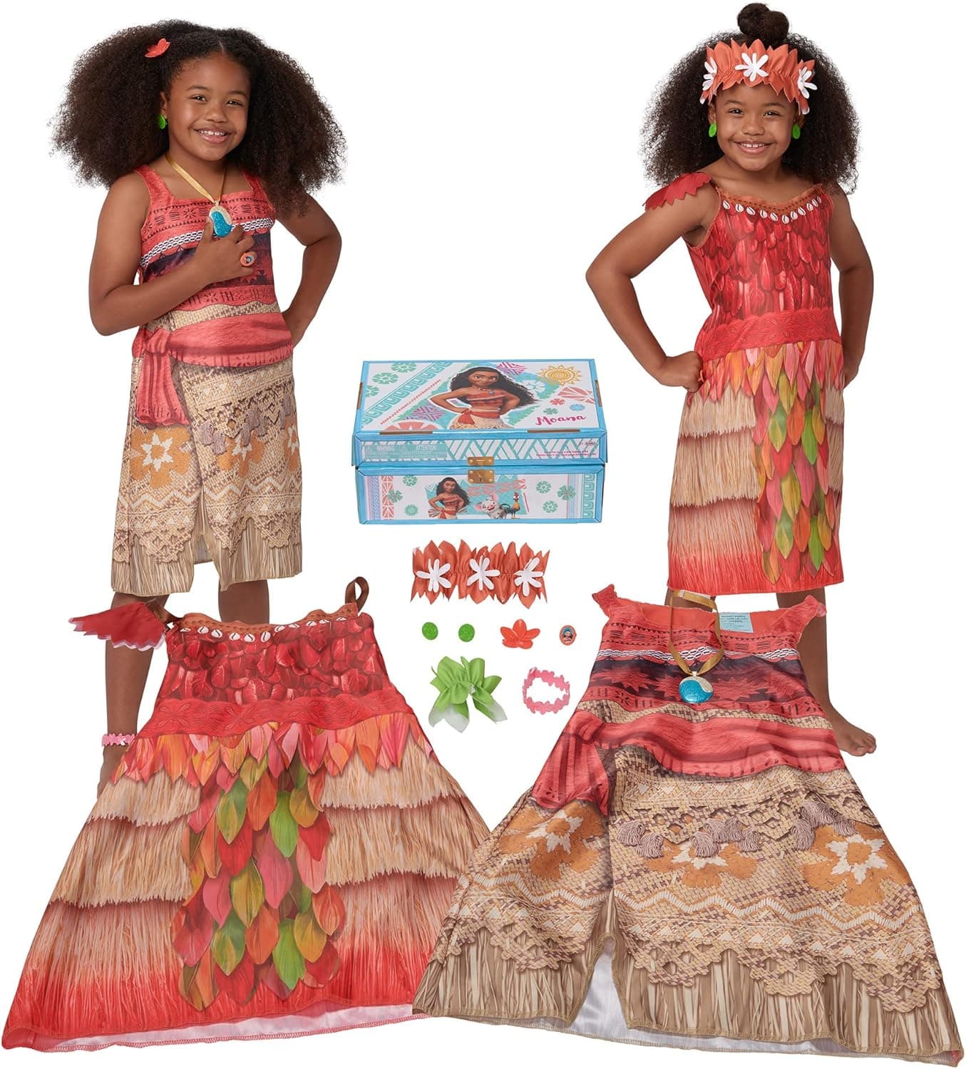 Dress Up as Moana with 11-Piece Costume Set