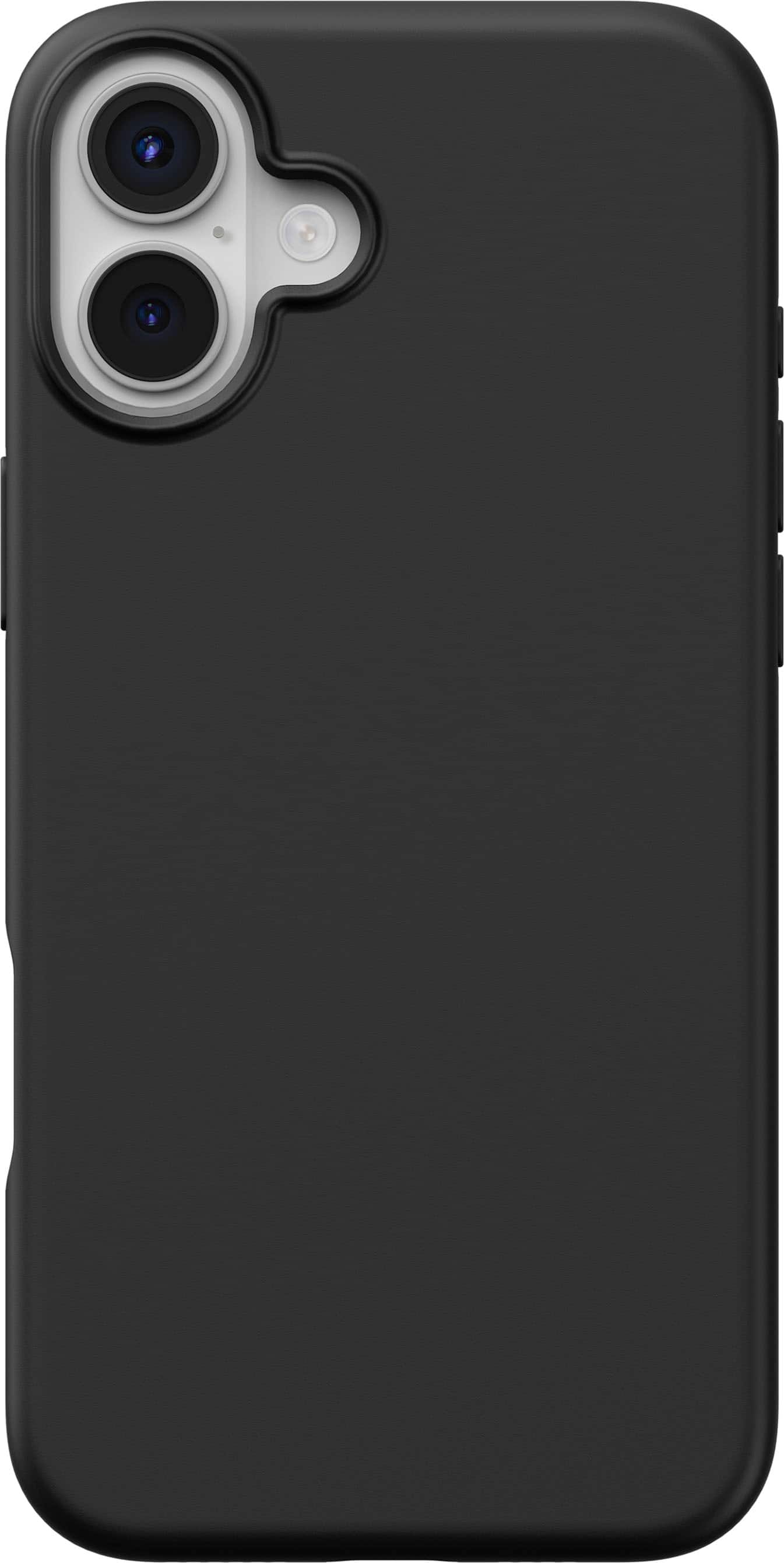 Insignia™ - Silicone Case with MagSafe for iPhone 16 Plus - Black