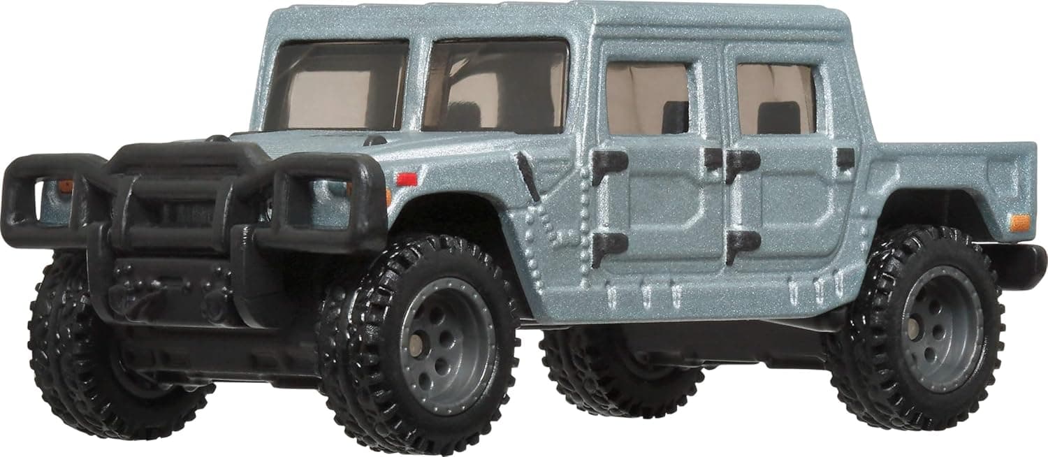 Collectible Hot Wheels 1:64 Diecast Hummer H1 with Real Riders Tires