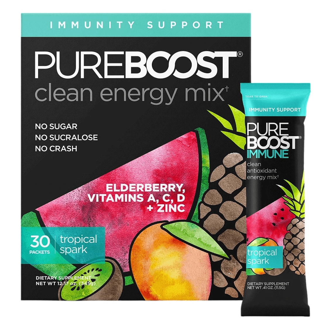 Boost Your Immunity with Pureboost Tropical Drink Mix