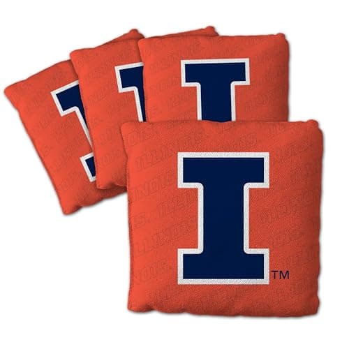 Illinois Fighting Illini Cornhole Bag Set