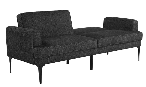 Serta Princeton Modern Convertible Sofa with Full Size Sleeper Walmart