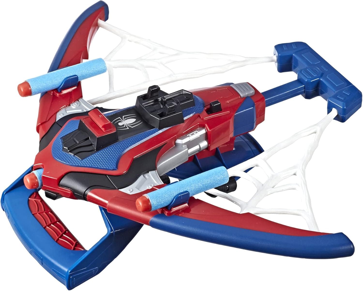 Blast with the Marvel Spider-Man Web Shots Spiderbolt NERF Blaster