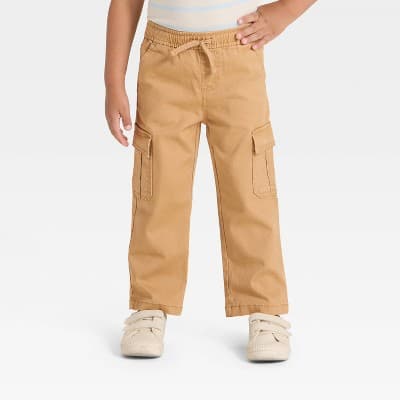 Toddler Boys' Cargo Pants - Cat & Jack™ Brown 12M