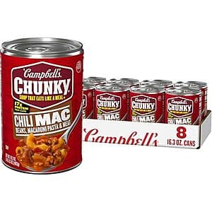 Hearty Campbell's Chunky Soup - Chili Mac (8-Pack)