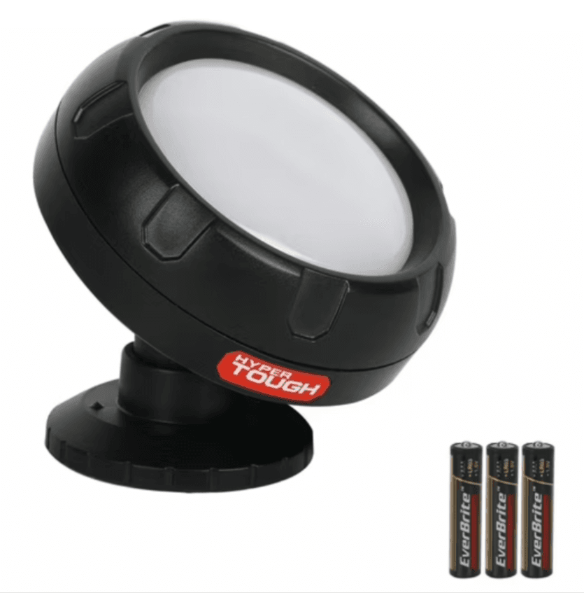 Hyper Tough 300-Lumen Pivoting Work Light Walmart