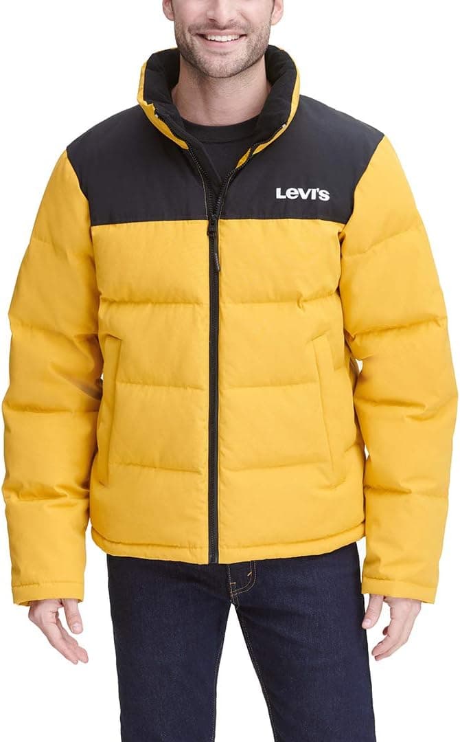 Levi's Men's Retro Puffer Jacket - 54% Off