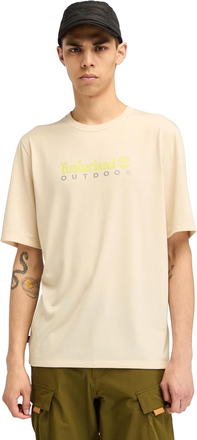 Timberland Men's Anti-UV Outdoor Graphic Tee - 63% Off