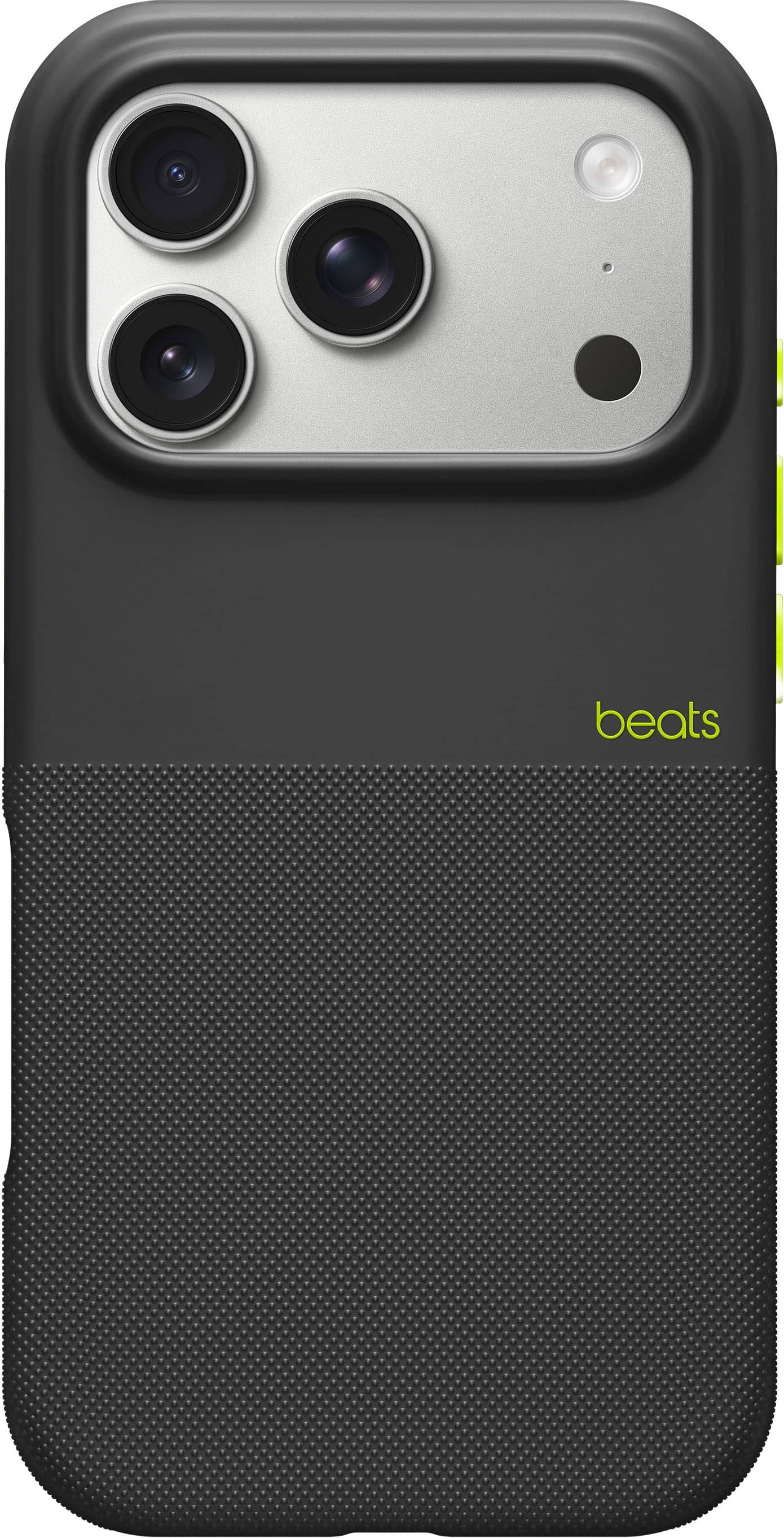 Beats - iPhone 17 Pro Rugged Case with MagSafe and Camera Control - Everest Black