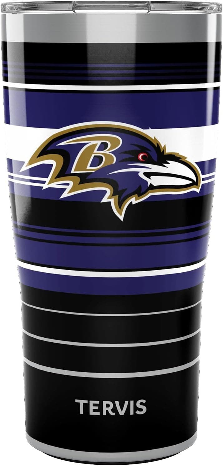 Stay Hydrated in Style with Tervis NFL Ravens Tumbler