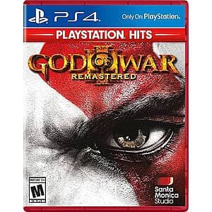 God of War III Remastered - PS4 Playstation Hits for $9.90