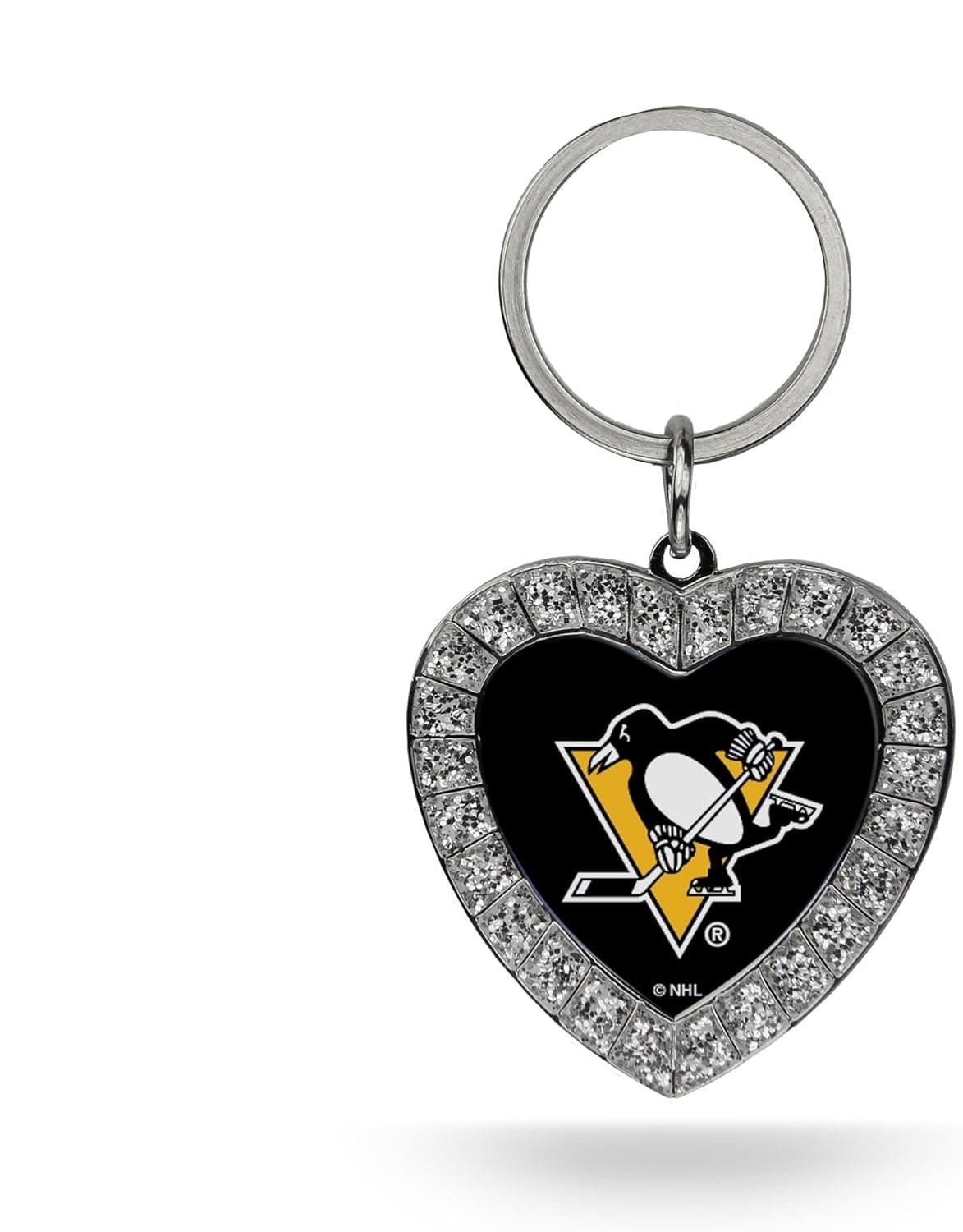 Show Your Team Spirit with the Rico Industries NHL Pittsburgh Penguins Keychain