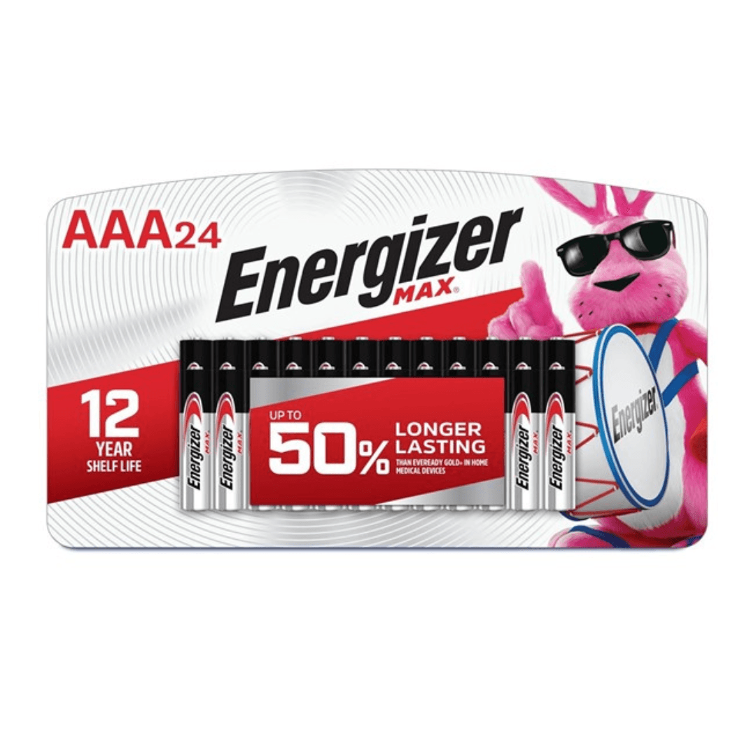 24-Pack Energizer Max AAA Batteries for $10 - 50% Savings