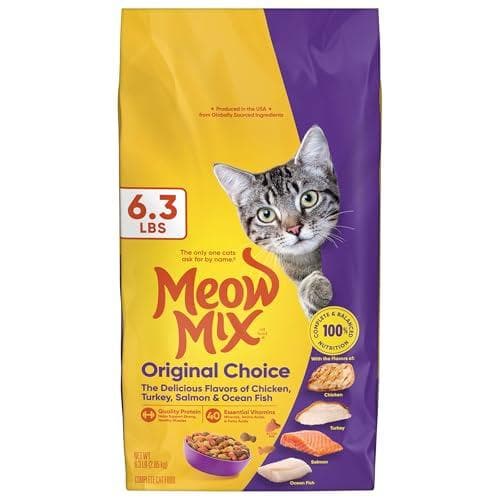 Meow Mix Original Choice Dry Cat Food - Stock Up and Save