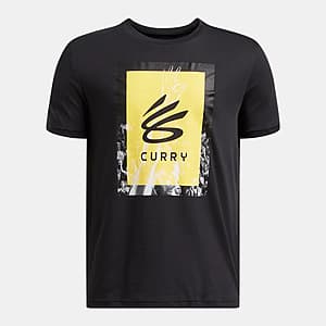 Under Armour Boys' Curry Trend T-Shirt (2 Colors) $5.50 + Free S&H