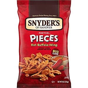 6-Pack of Hot Buffalo Wing Pretzel Pieces from Snyder's for $10.05
