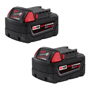 Save on Milwaukee M18 REDLITHIUM XC5.0 Battery + Tool Kit