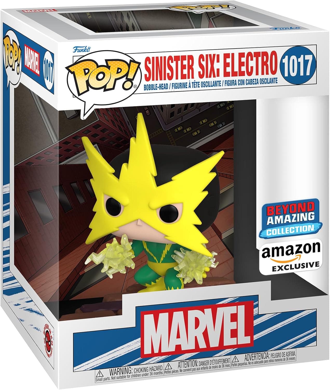 Funko Pop Deluxe: Marvel Sinister 6 - Electro Figure