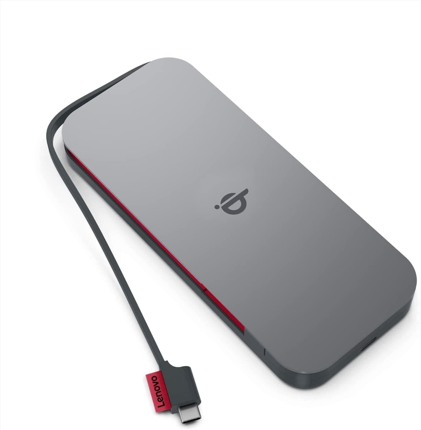 Charge Wirelessly with Lenovo's Powerful 10,000mAh Power Bank