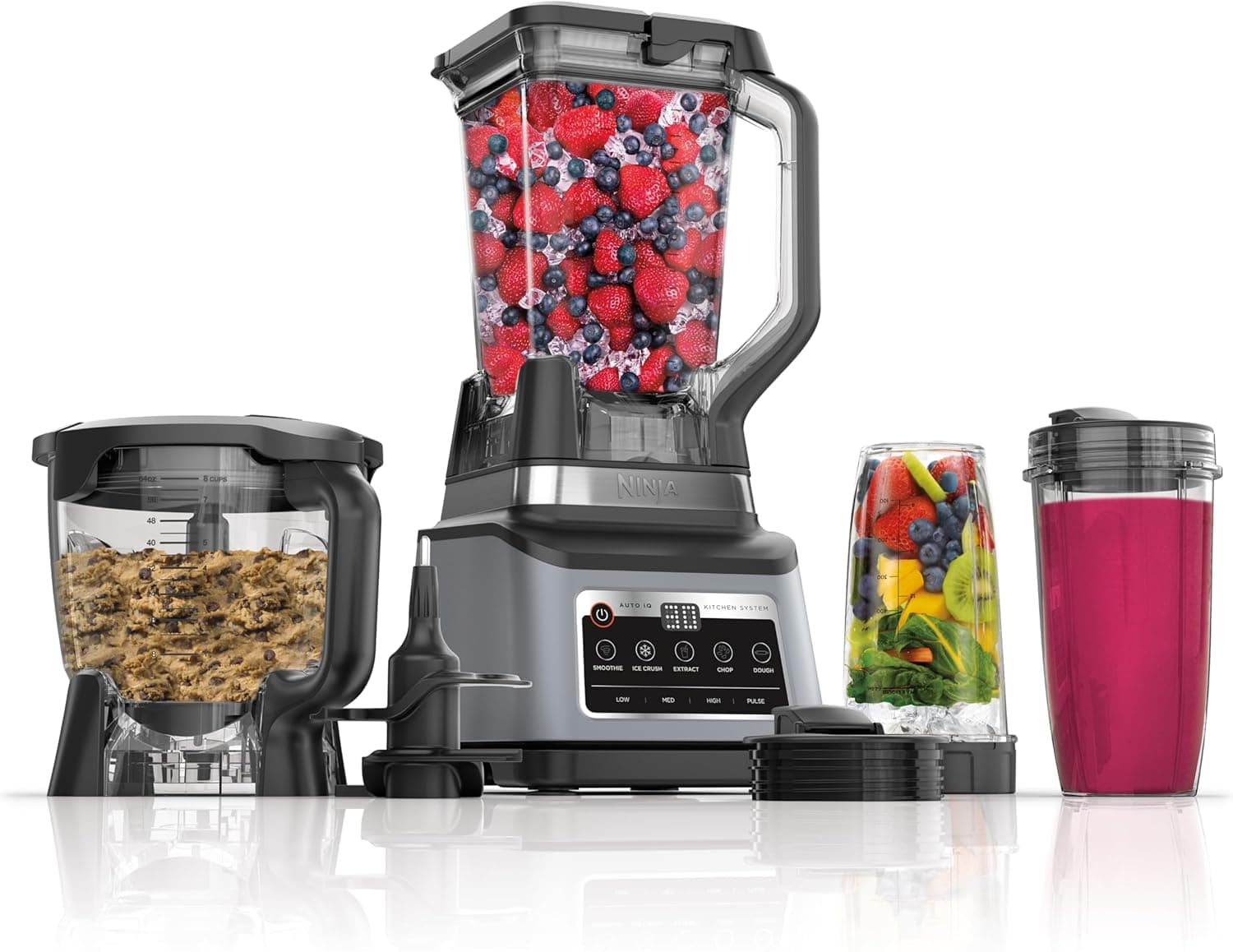 Powerful Ninja Blender System - Blend, Chop, and More