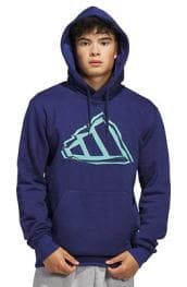 adidas Men's Graphic Big Logo Hoodie - 71% Off Casual Style