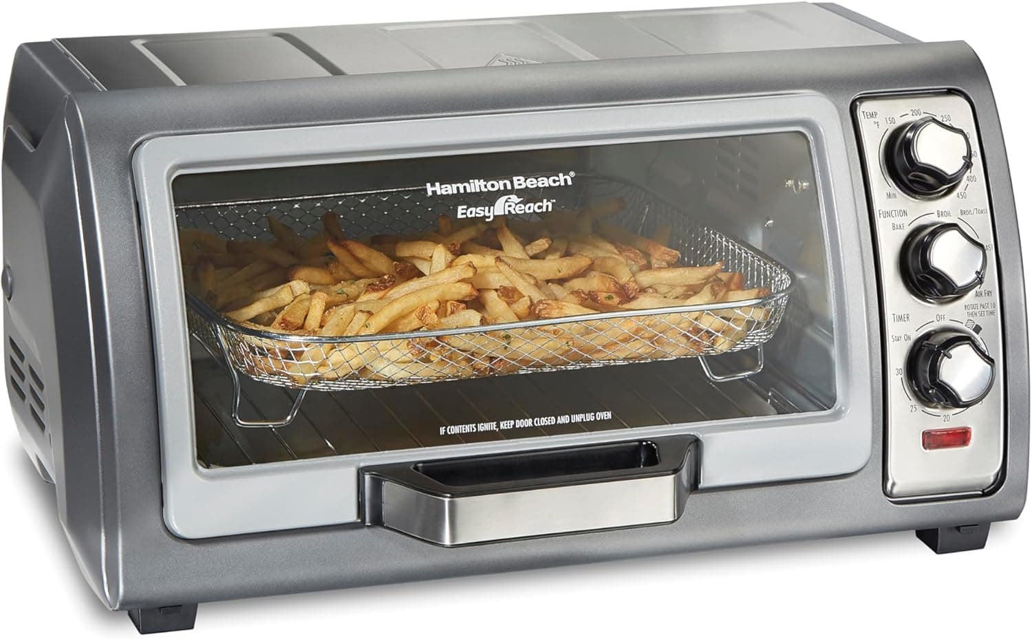Hamilton Beach Air Fryer Toaster Oven - Versatile Cooking