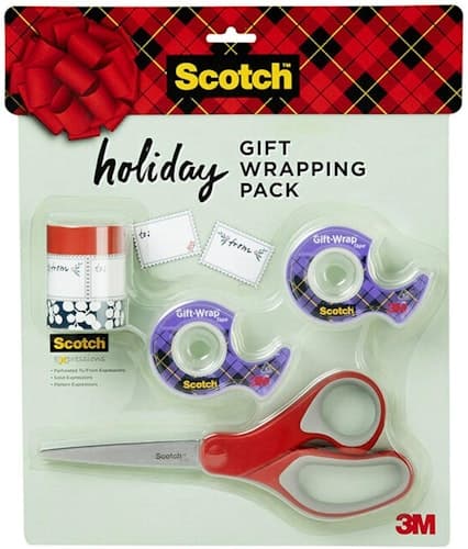 Scotch Holiday Gift Wrapping Pack