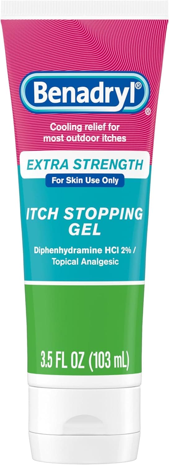 Benadryl Gel for Itch Relief - 50% Off Amazon Essentials